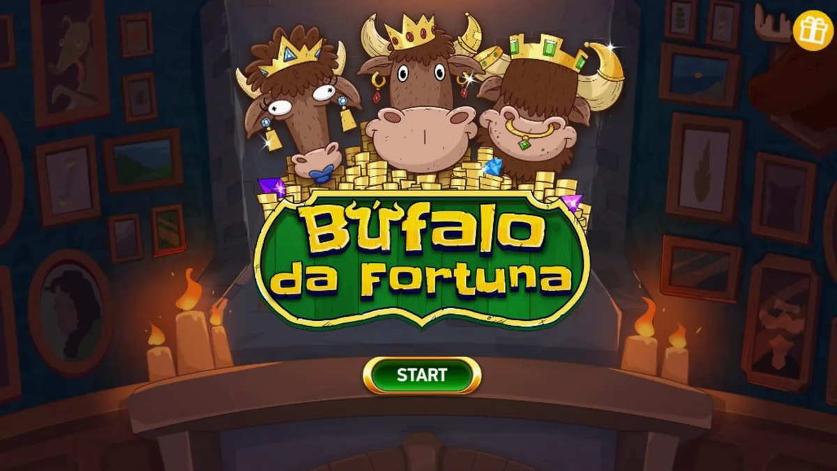 Tampilan visual slot Buffalo da Fortuna dengan tema American Frontier