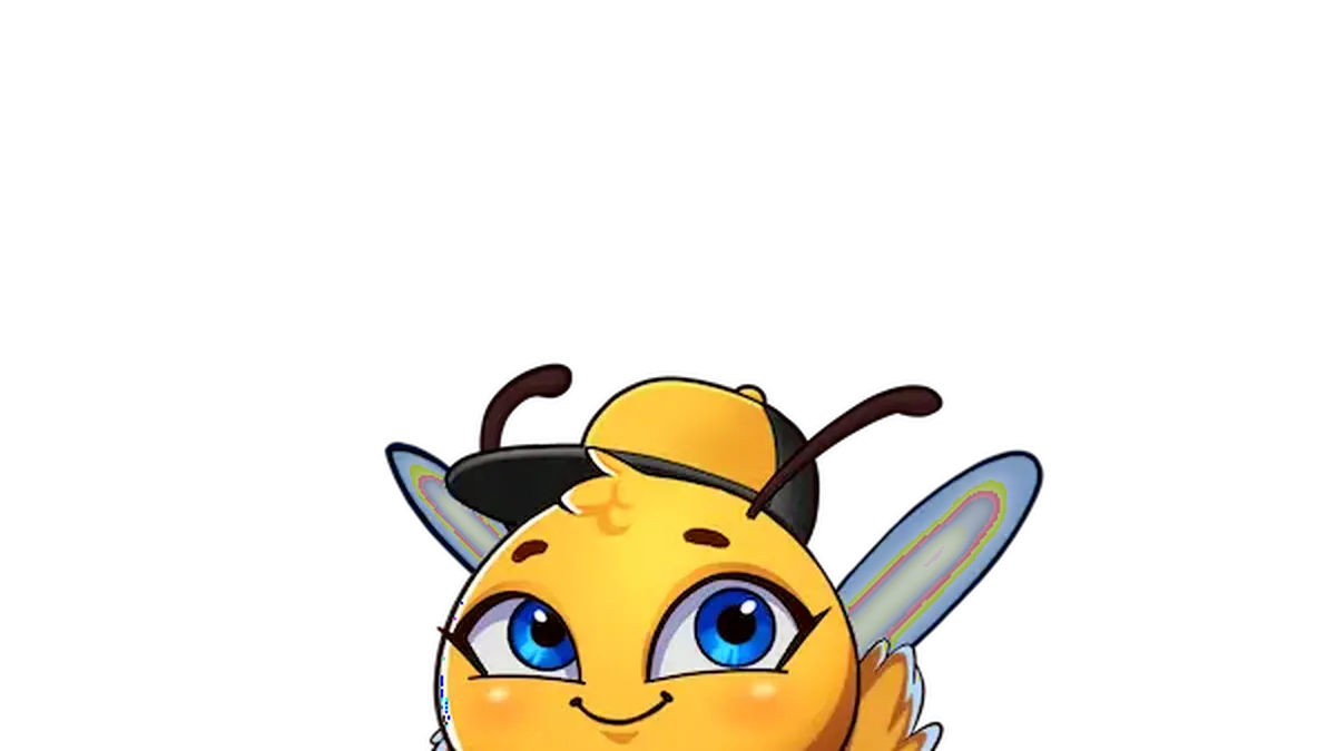 Tampilan antarmuka slot Honey Rush Black and Yellow dengan latar belakang kota neon